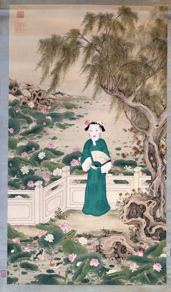 图片[1]-Empress Xiao Shen Becomes a Lotus Watching Axis-China Archive